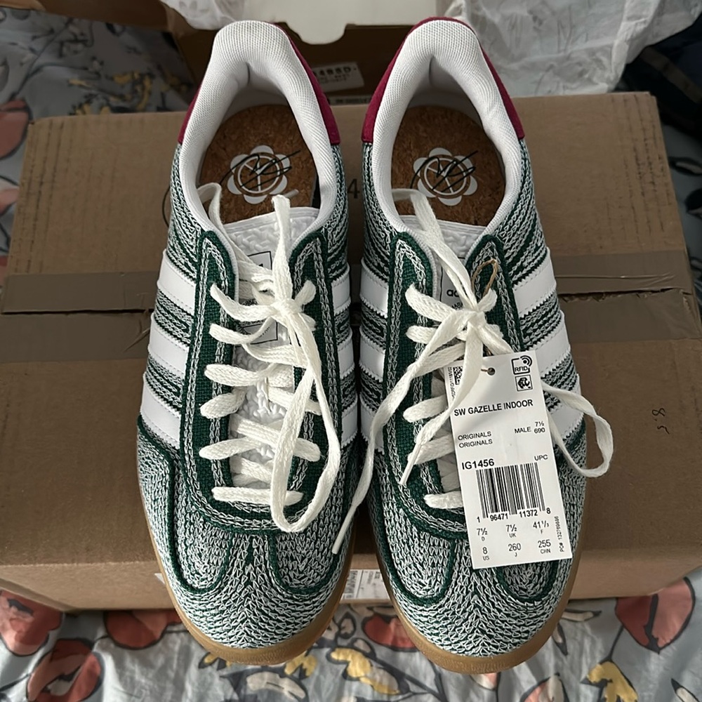 Adidas Gazelle Sean Wotherspoon Hemp Green